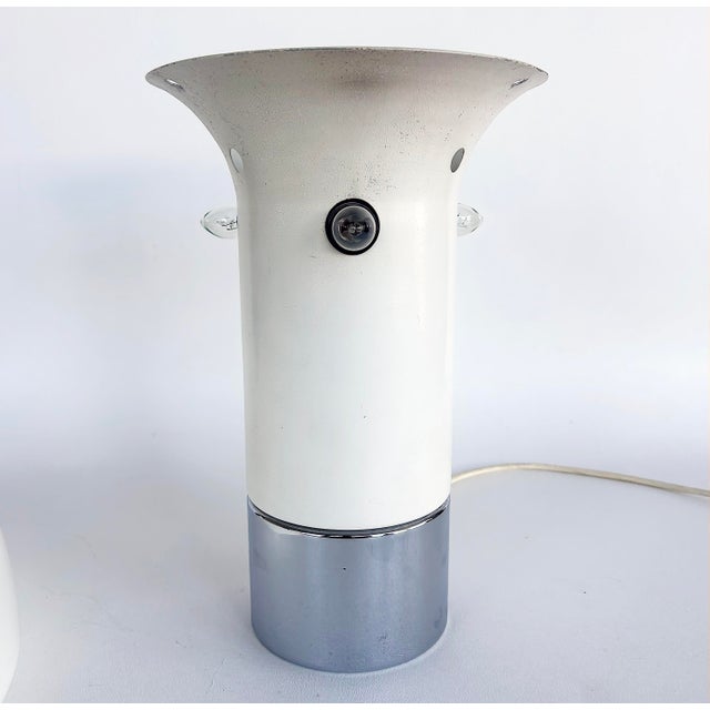 1970s "Brumbury" Space Age Lamps Luigi Massoni, Harvey Guzzini - a Pair For Sale In Miami - Image 6 of 12