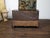 Brown English Georgian Period 18th Century Oak Buffet with Carved Arching Doors For Sale - Image 8 of 12