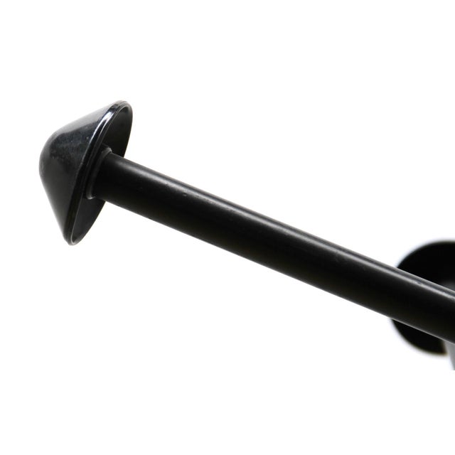 Black Industrial Coat Rack, 1960s For Sale - Image 8 of 9