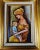 Claude Voisin, Mother Breastfeeding Her Child, Oil on Panel, 1977, Framed For Sale - Image 4 of 12