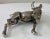 Metal Gucci Large 1970's Silver Plate Stag For Sale - Image 7 of 9