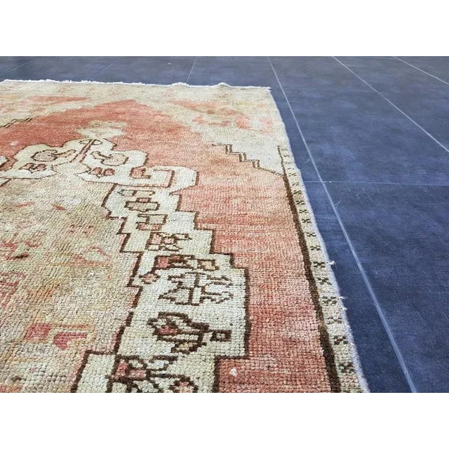 Vintage Handmade Bohemian Rug- 2′7″ × 5′7″ For Sale - Image 4 of 11