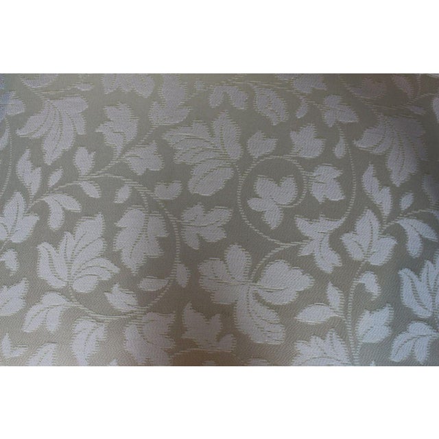 Antique French Louis XIV Style Carved Walnut Ivory White Arm Chairs - Set of 2 For Sale - Image 10 of 18