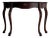 Vintage Mahogany Demi-Lune Entryway Table For Sale