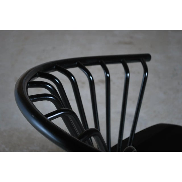 Wood Finnish Crinolette Chair by Ilmari Tapiovaara for Asko, 1960s For Sale - Image 7 of 13
