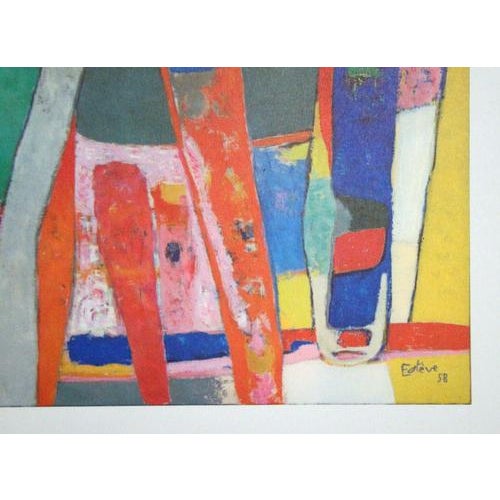 After Maurice Esteve, L'Aumance, 1961, Offset Lithograph For Sale - Image 7 of 12
