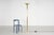 Gold-Plated Brass and Travertine Stone Floor Lamp, 1970s For Sale - Image 3 of 6