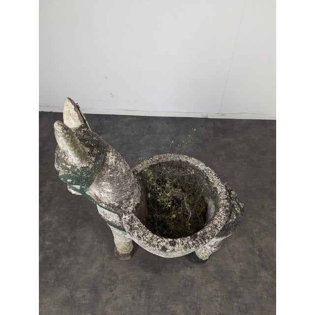 Sculpture Materials Cement Donkey Garden Decoration For Sale - Image 7 of 10