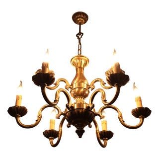 Vintage Northern French Chandelier, 1950s For Sale