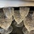 Glass Baccarat Antique 1930s Crystal Lulli Pattern Art Deco Decanter and 5 Cups, Set of 6 Pieces Signed and Marked For Sale - Image 7 of 9