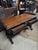 Late 19th Century Antique Oak Heavily Carved Late 19th Century Desk With Barley Twist Legs For Sale - Image 5 of 11