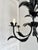 Mid-Century Modern Vintage French Black Tole Chandelier, 1960s For Sale - Image 3 of 18