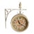 Vintage Kensington Railway Station Wall Clock, Double Sided For Sale