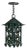Vintage French Verdigris Wrought Iron Lantern Pendant - 2 Available For Sale