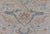 Textile All-Over Hand Knotted Oushak Rug With Arabesque Design in Ivory and Blue Tones 4'11 X 6'10 For Sale - Image 7 of 12