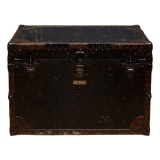Antique Leatherold Mfg. Co. Steamer Trunk c.1880-1920 For Sale