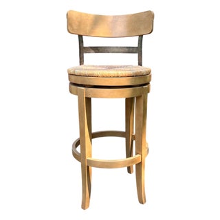 Ballard Designs Marguerite Swivel Bar Height Counter Stool For Sale