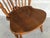 Mid 20th Century Ethan Allen Windsor Brace Back Side Chairs (14-6072) - Set of 4 For Sale - Image 5 of 10