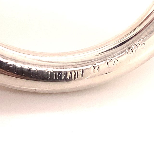 Silver Tiffany & Co. Estate Sterling Silver Baby Rattle 17.6 Grams For Sale - Image 8 of 12