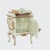 Wood French Rococo Style Louis XIV Hand Painted Bombay Side Stand With Cherubs 20thC For Sale - Image 7 of 12