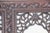 Anglo-Indian Mughal Hardwood Three-Panel Screen For Sale - Image 10 of 13