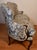 1900s Antique French Louis XV Walnut High-Back & Spring-Seat Loveseat / Settee For Sale - Image 11 of 16