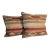 Pair of Hand Woven Soft Wool Pillows- A Pair For Sale