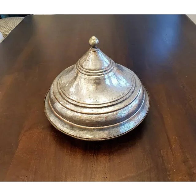 Traditional Antique Ottoman Empire Serving Dish Set For Sale - Image 3 of 11