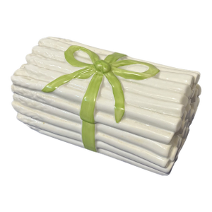 Vintage Portuguese Porcelain Asparagus Box, Vista Alegre for Mottahedeh