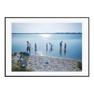Toni Frissell 'Crabbing in the Hamptons' Archival Pigment Print Framed in Black For Sale