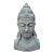 Vintage Stone Siwa Bust Garden Statue For Sale