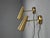 Mid-Century Modern Markslöjd, Swedish Modern, Wall Lights, Brass - Pair For Sale - Image 4 of 10