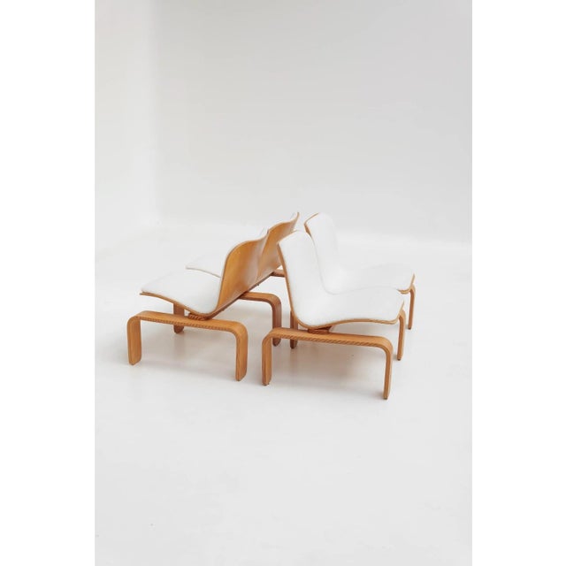 Living Room Set by Jean-Michel Chaudeurge for Steiner, 1970s, Set of 3 For Sale - Image 9 of 18