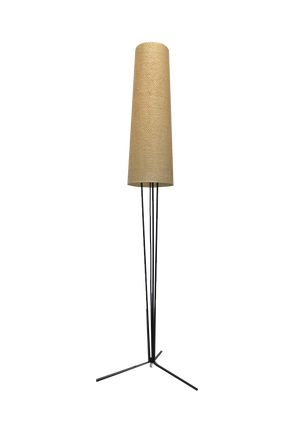 Mid-Century German Minimalist Floor Lamp from Hesse Leuchten, 1960s