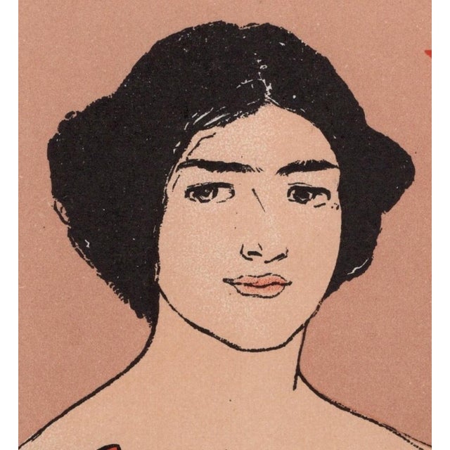 Edward Penfield, Harper's May from Les Maîtres de L'Affiche, 1898, Original Lithograph For Sale - Image 4 of 13