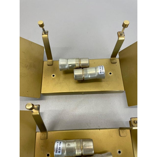 Hollywood Regency Ice Glass Wall Lights from Kalmar Leuchten, 1960s, Set of 2 For Sale - Image 18 of 18