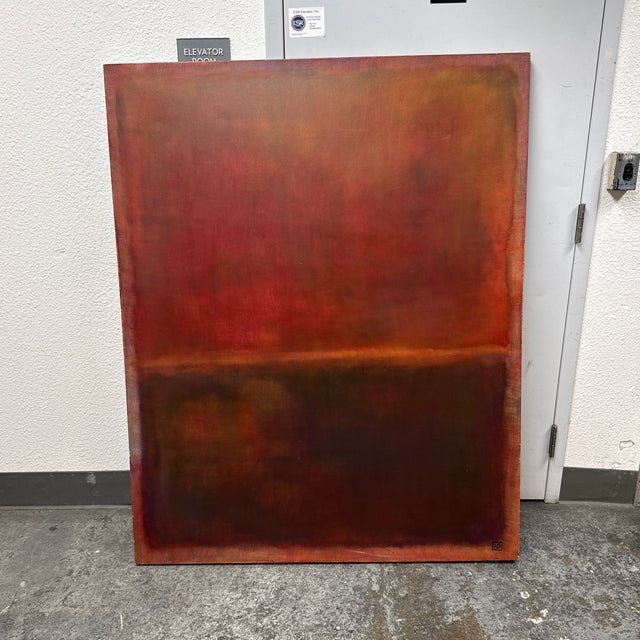 Design Plus Gallery presents a Signed “Rothko” Painting from LADS. Inspired by the color-field compositions associated...