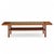 Jane and Gordon Martz for Marshall Studios Walnut and Tile Coffee Table This coffee table measures: 60.5 wide x 19.25 deep...