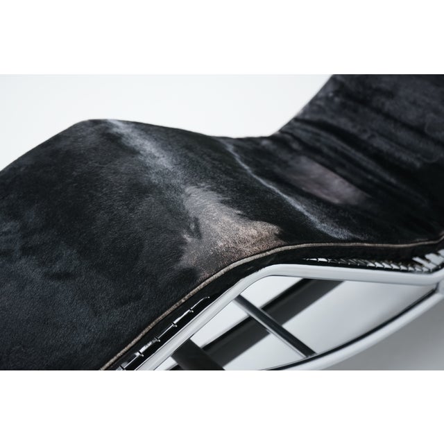 LC4 Chaise Lounge by Le Corbusier and Pierre Jeanneret for Cassina, 1970s For Sale - Image 14 of 18