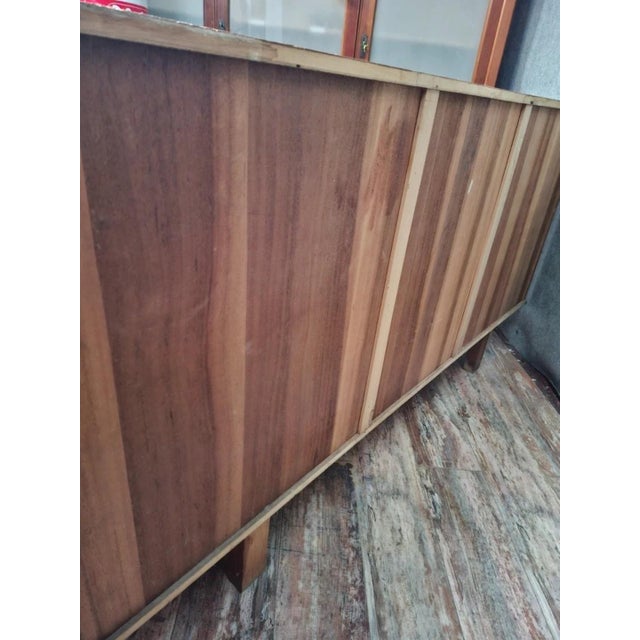 Low Art Deco Carved Oak Sideboard, 1930s For Sale - Image 9 of 10