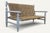 Vintage Bench in Braided Rope and Painted Wood, 1950s For Sale - Image 14 of 18