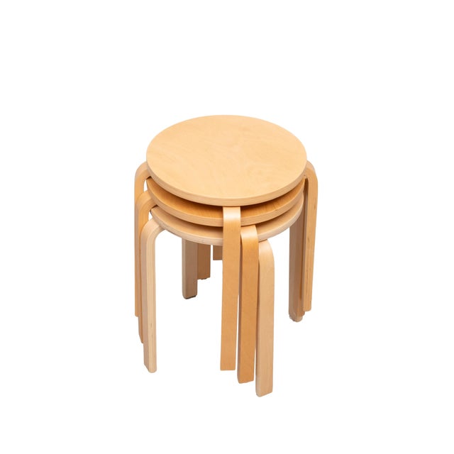 Frosta Stools from Ikea, 1980s, Set of 3 For Sale - Image 10 of 10