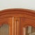 French Style Oak Display Cabinet with Glass Front For Sale - Image 10 of 12