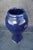 American 1930s Ink Blue Bauer Vase For Sale - Image 3 of 6