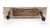 Mid 20th Century Spanish Brass Combination Front Door Handle & Mail Slot For Sale - Image 5 of 5
