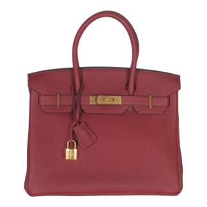 Rouge Grenat Togo Birkin 30 GHW