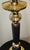 Mid-Century Modern Vintage Mid-Century Modern Black Marble and Brass Table Lamp For Sale - Image 3 of 12