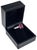 Diamond Tourmaline Rubellite Ring 3 Platinum 3.72 TCW Certified For Sale - Image 10 of 17