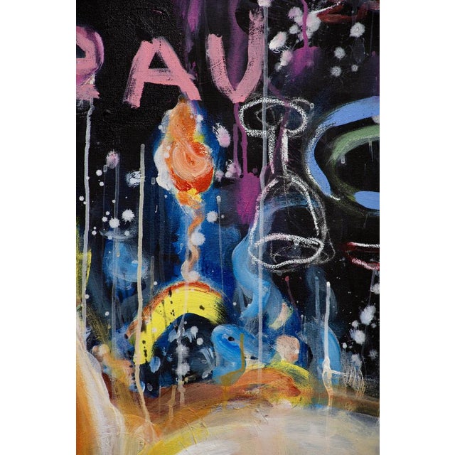 Goldenrod Delphine Perlstein, Body, 2009, Acrylic on Canvas For Sale - Image 8 of 15