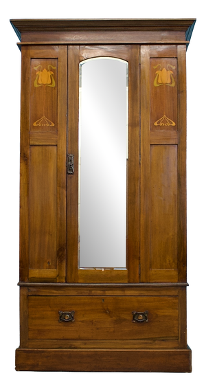 Art Nouveau Wardrobe, 1900s
